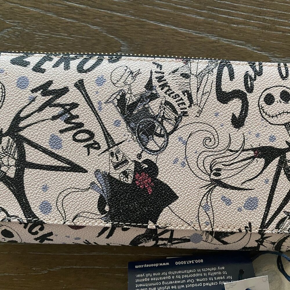 The Nightmare Before Christmas Crossbody and Wallet by Disney Dooney & Bourke - Picture 3 of 10